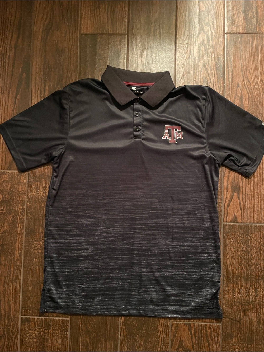 Men's Black Texas A&M Polo Shirt - Performance Short Sleeve